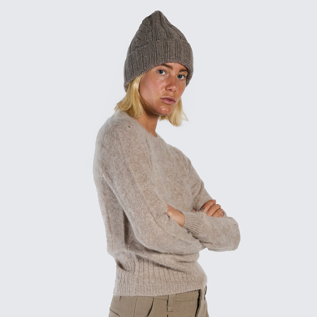 Brushed Cashmere Shirt