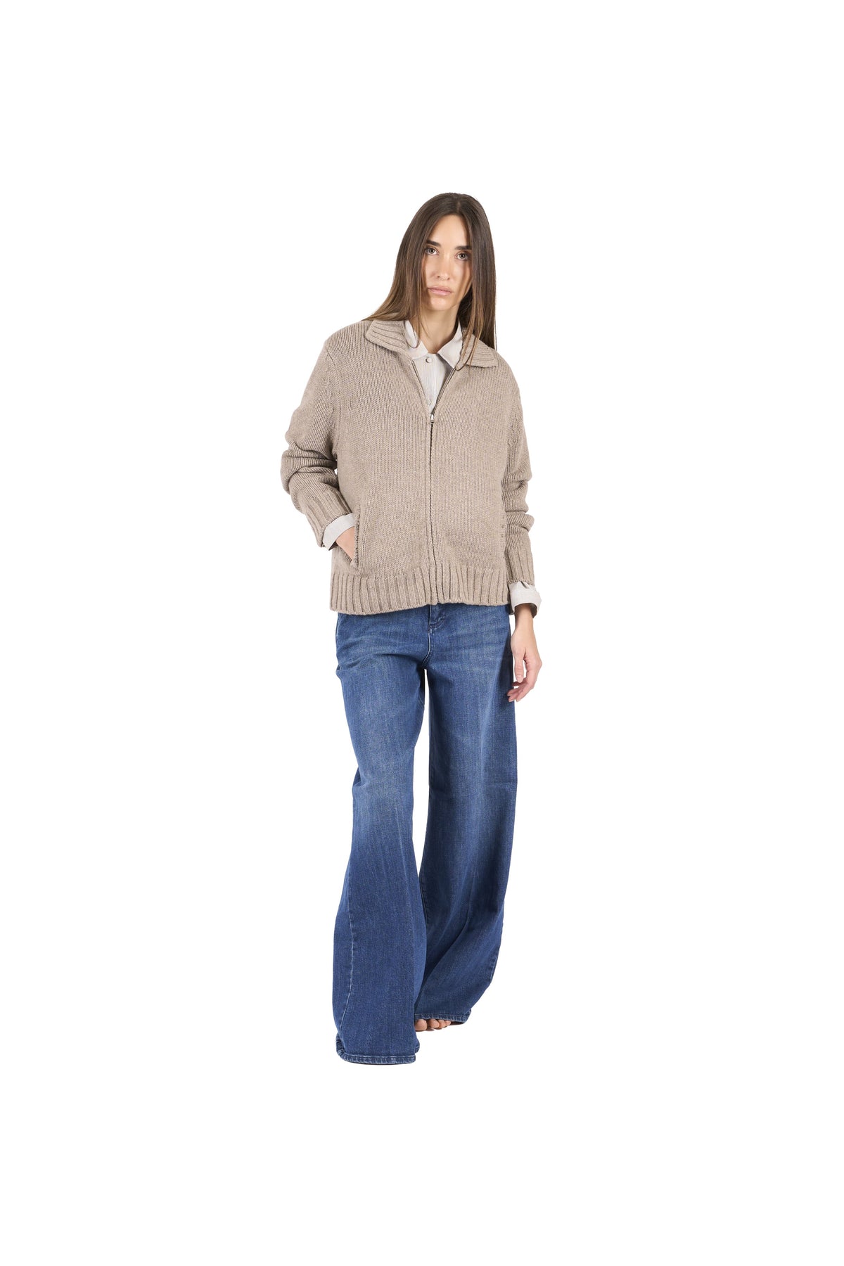 Paris Cardigan Zip