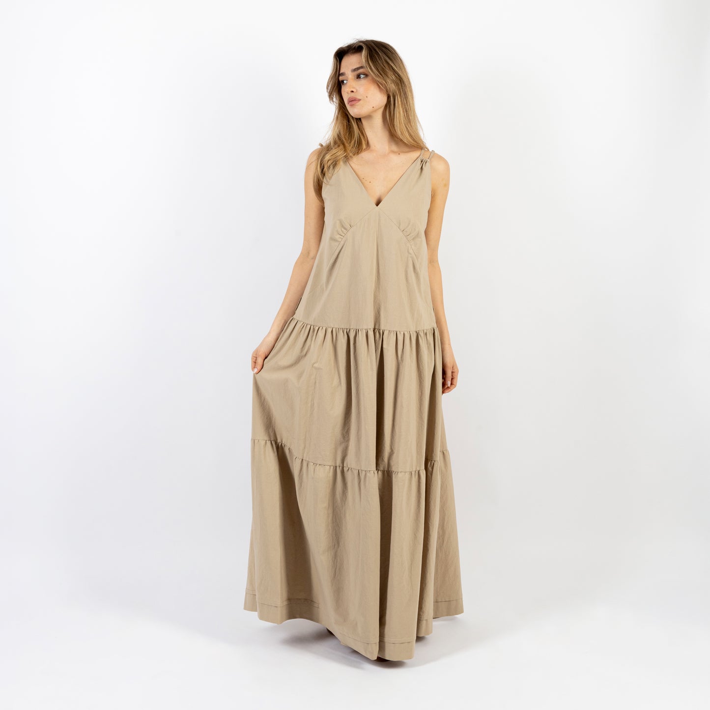 Wide Ruffles Dress