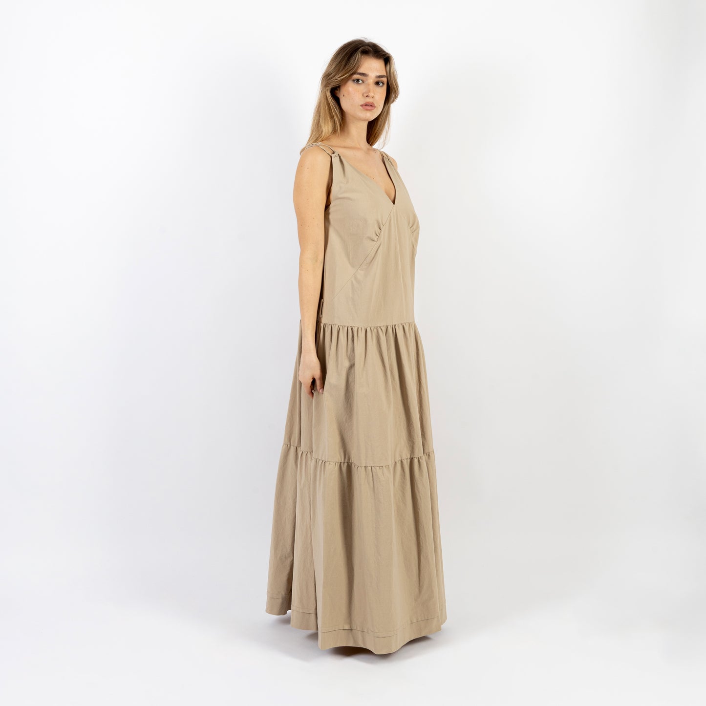 Wide Ruffles Dress