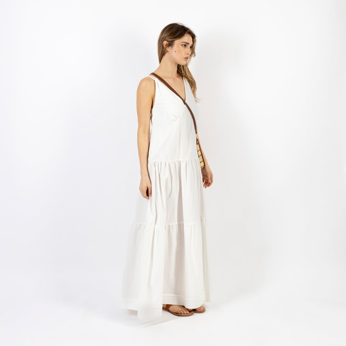 Wide Ruffles Dress