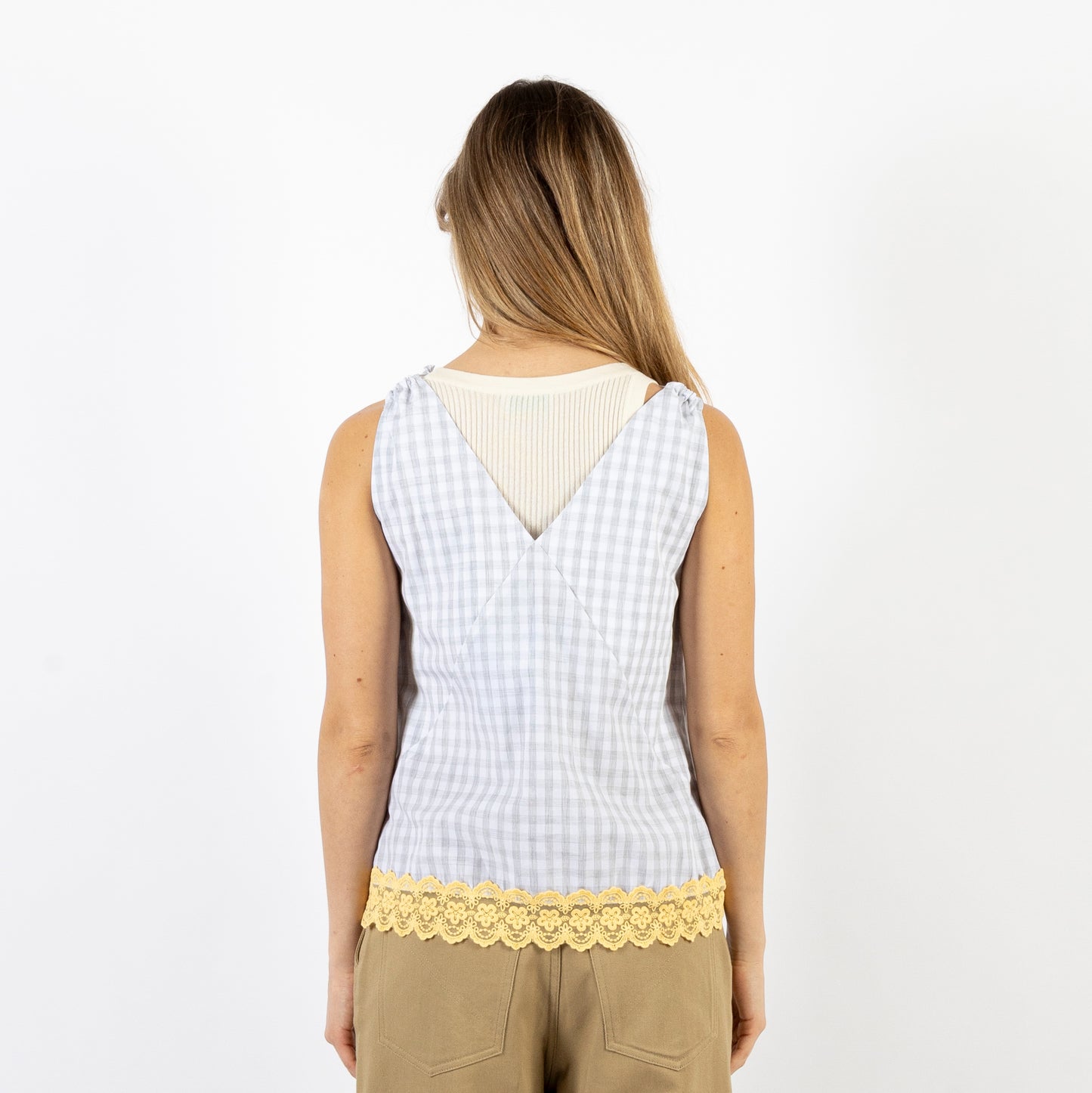 Wide Ruffles Top