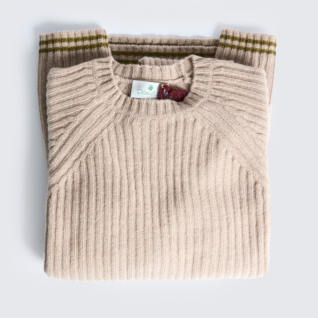 Ribbed Shirt Bicolor