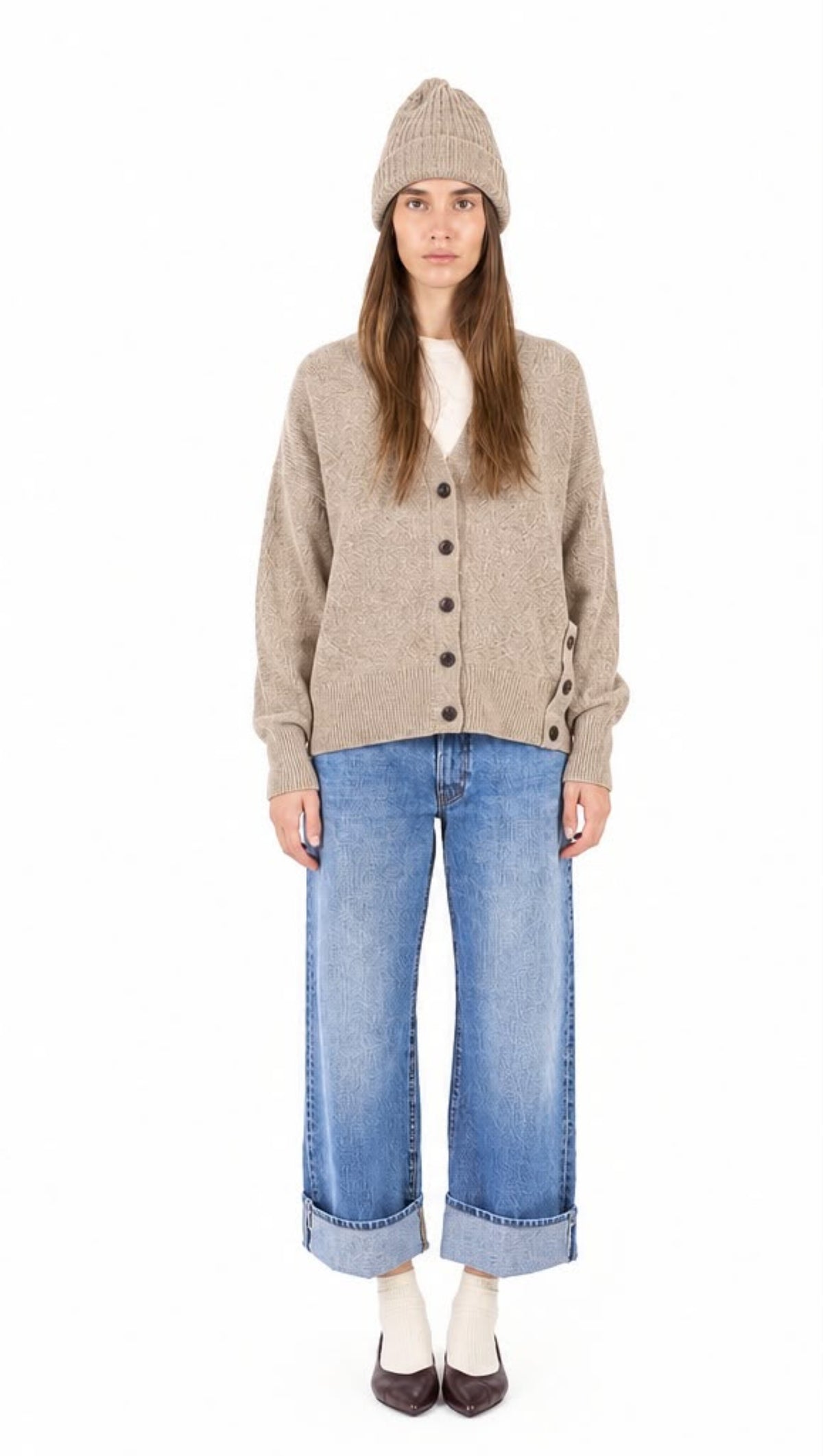 Double Botton Cardigan