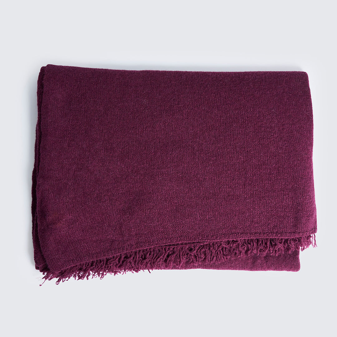 Maxi Shawl Fringed