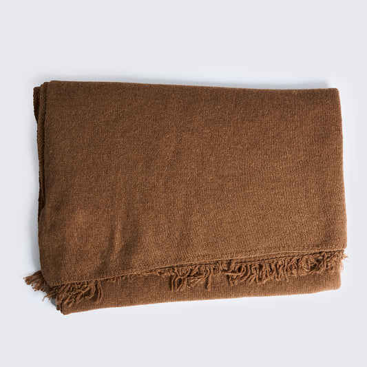 Maxi Shawl Fringed